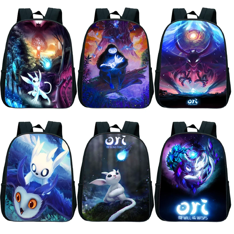 

Ori and the Will of the Wisps Children's Backpack Kids School Cute Daily Bag Kindergarten Bags Girls Boys Waterproof Ruckpack