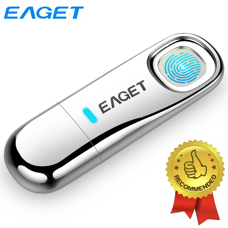 

Eaget Fingerprint USB Flash Drive 128GB Encrypted Pen Drive 32G Pendrive 64GB Memoria USB Stick Security Key USB 3.0 Flash Drive