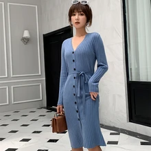 Adohon женские зимние кашемировые свитера и трикотажные кардиганы auntmun высокого качества теплые утепленные с v-образным вырезом