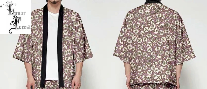 Японское кимоно юката Haori 3D печать Косплей женщин/мужчин мода лето Повседневная крутая короткий рукав