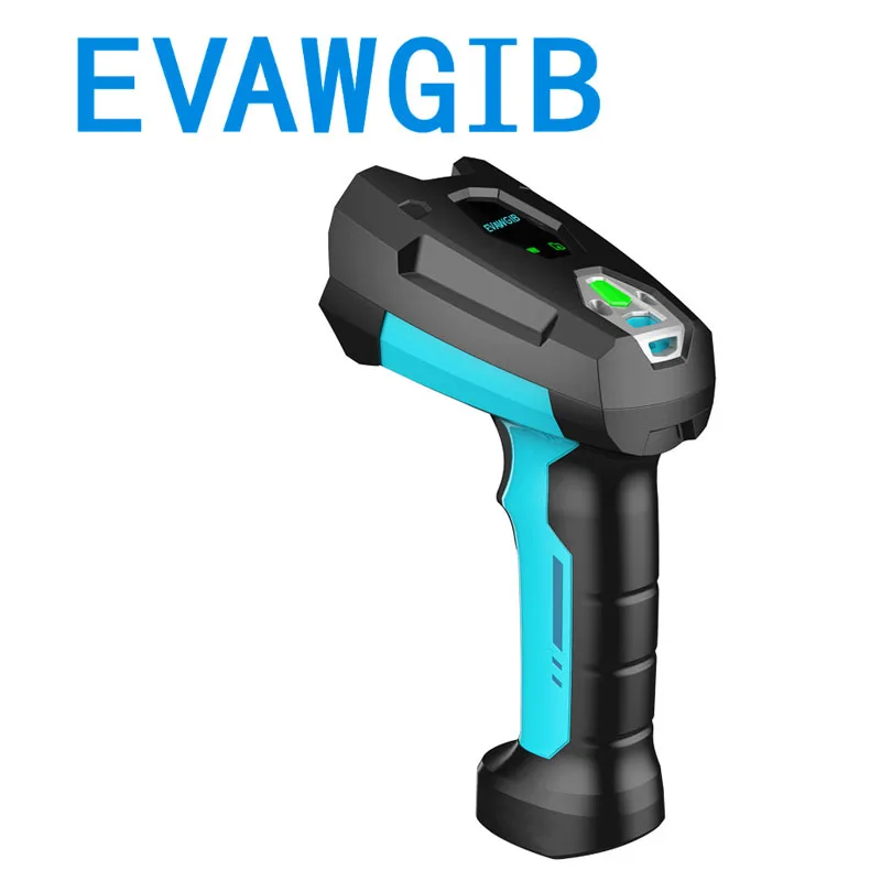 

Сверхпрочный беспроводной сканер штрих-кода промышленного класса, 3,5 м, 130 дюйма, IP68, 433 МГц (2D 1D PDF417 QR DPM)