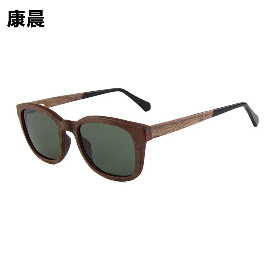 

New Style Retro Wood Panel Glasses Spring Hinge Myopia Optical Spectacle Frame Multilayer Woody Glasses