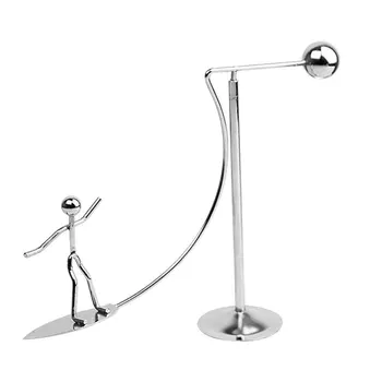 

Unique Surfer Ornaments Desk Mini Decoration Metal Fashion Practical Creative Metal Toy