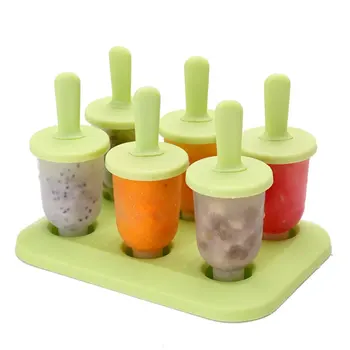 

Homemade DIY Food Grade Ice Cream Mold Popsicle Molds Homemade Cartoon Ice Cream Popsicle Ice Pop Maker Mould