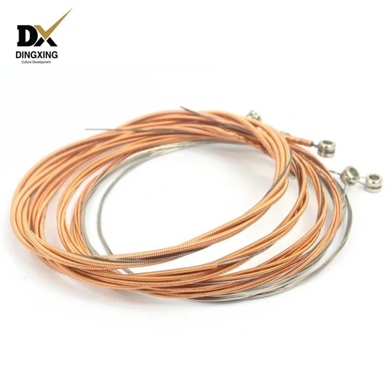 

Acoustic guitar string set wholesale musical Stringed instruments 6 or 12 strings guitar parts & accessories Custom guitarra OEM
