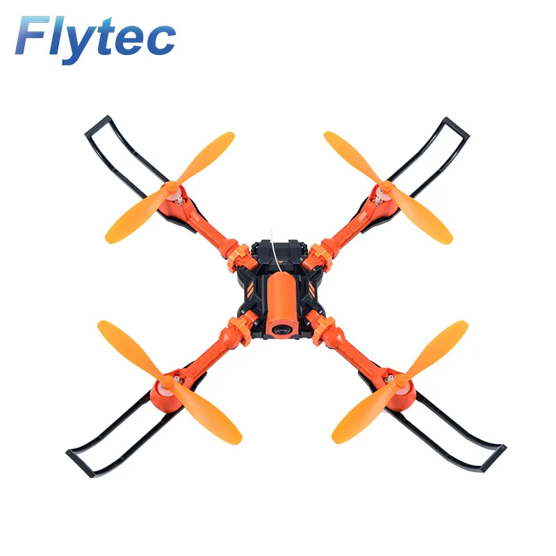 Flytec T15 Складная мини-аэрофотосъемка четырехосный БПЛА(беспилотный летательный аппарат) WiFi передача изображения дети падение-сопротивление