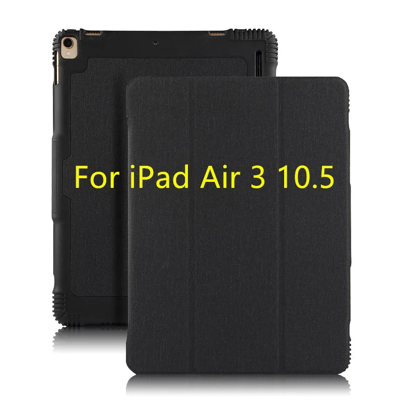 iPad Air 3 Беспроводной Bluetooth клавиатура для iPad Pro 11 10,5 9,7 смарт-чехол для iPad 9,7 воздуха 1 2 3 с карандашница - Цвет: iPad Air 3