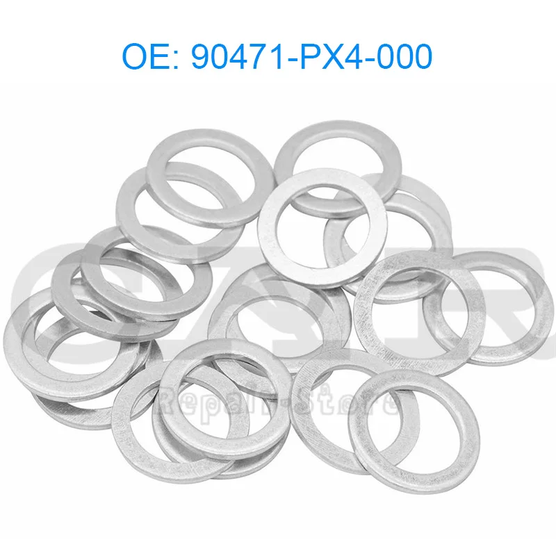 10PCS18x26x2mm90471PX4000AluminumTransmissionOilDrainPlug