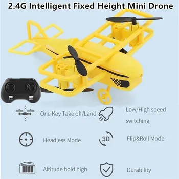

Fixed-Wing RC Helicopter 2.4G Headless Mode 360-Degree Roll Crash-Resistant And Fall-Resistant Remote Control Mini Racing Drone