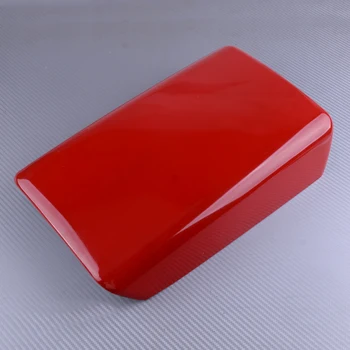 

DWCX Red Car Center-Console Armrest Handrail Storage Box Cover Trim Cap ABS Fit For Tesla Model 3 2018 2019