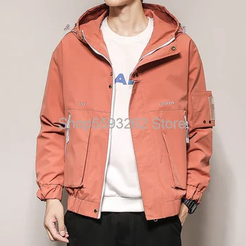 

Jacket men's jacket cardigan hooded sweater casual jacket trend baseball uniform 2020 autumn