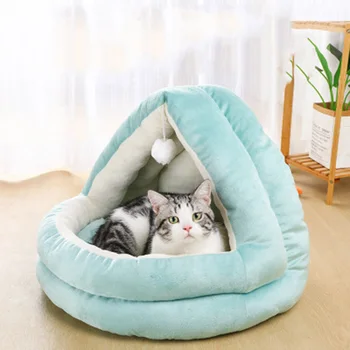 

Cat Nest All Seasons Pet Supplies Warm Cat Mattress Semi-enclosed Dog Kennel