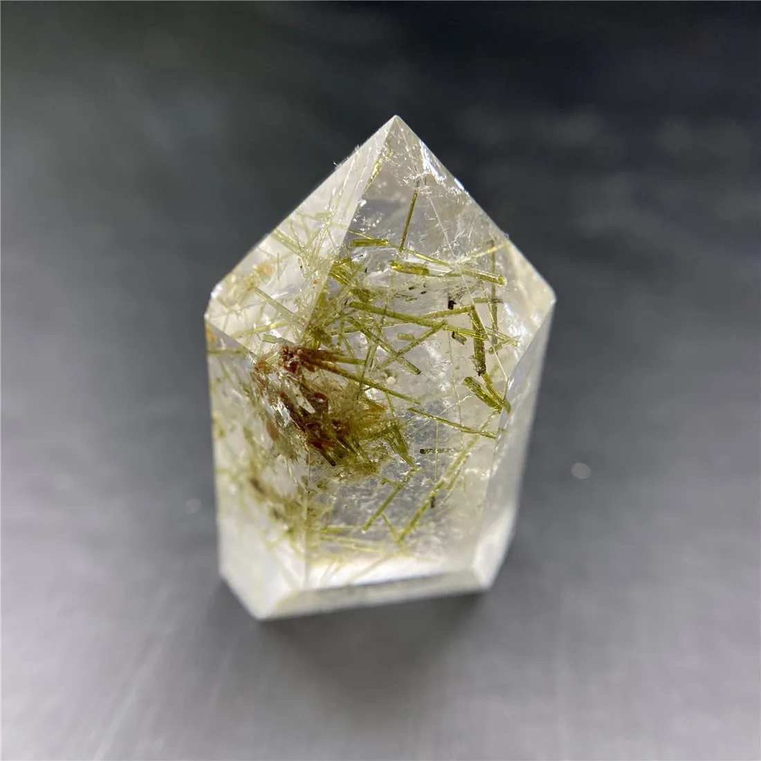 Рутилат КРИСТАЛЛ ТОЧКА камень остров Wicca Декор натуральный кварц кристаллы Cristal Pierre Naturelle Cristaux для исцеления чакр с помощью рейки