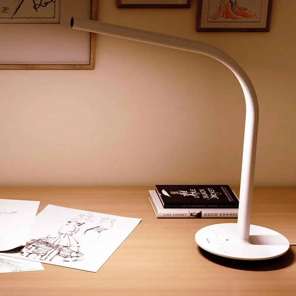  Original Xiaomi Mijia Smart LED Desk Lamp Philips Lamp Arm Dual Light Source Bedside Night Light Mi