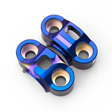 Универсальные аксессуары для мотоциклов CNC алюминиевая ручка для мотоцикла хомуты для руля жир бар стояки для руля крепежные хомуты 22 мм