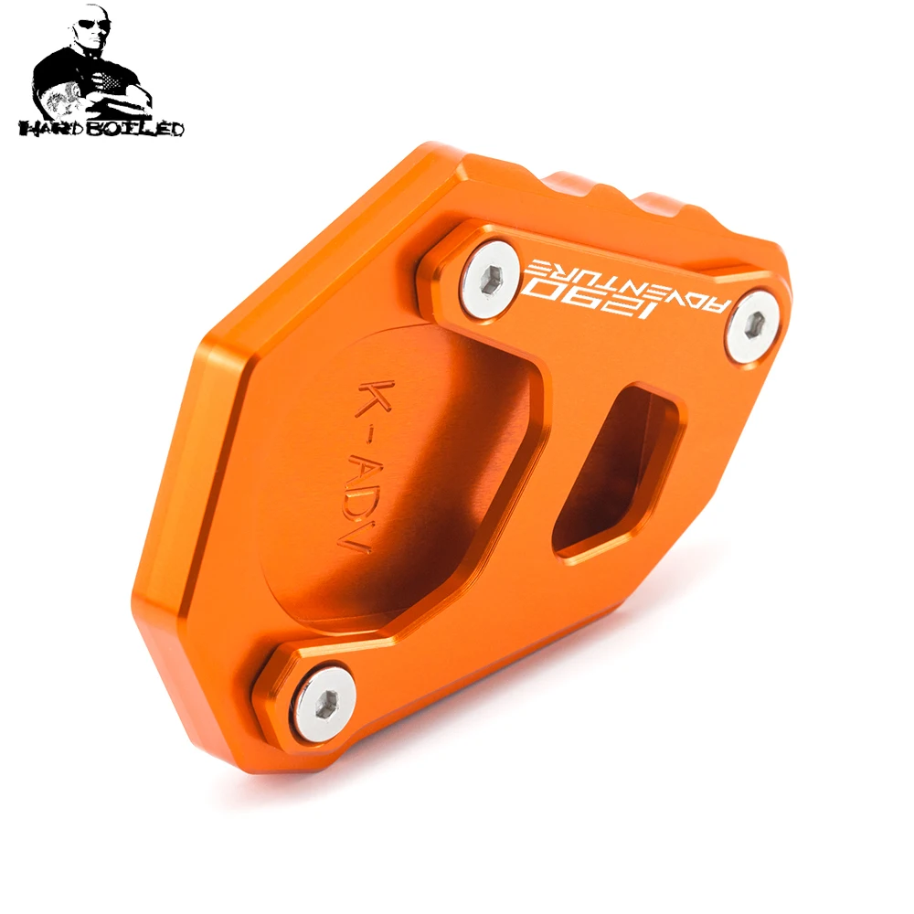 CNC Accessories Kickstand Enlarger Side Stand Pad Extension Support Plate Motorcycle For KTM Adv. 1190 1050 1090 1290 Adventure (10)