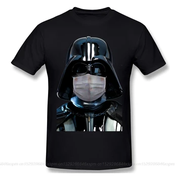 

Men 2020 pandemic T-Shirts Funny Round Neck Short Sleeve Tops Star Wars Soldier Mask Pure Cotton Tees Harajuku tShirt