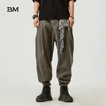 

2020 Hip Hop Casual Sport Pants Japanese Streetwear Cargo Pants Loose Sweatpants Men Harajuku Korean Fashions Fitness Clothing