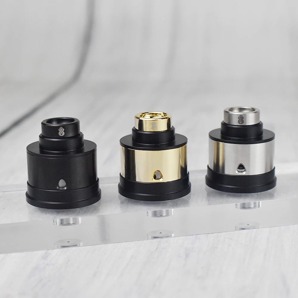 

Legacy II rda 22mm 316ss airflow intake adjustable Rebuildable tank Vaporizer Single Coil RDA tank For 510 thread vape mod
