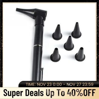 

Portable Medical Ear Otoscope Medical Otoscope Medical Diagnostic Set Ear Magnifier Ear Light Clinical Pen Light Ear Cleaner Set
