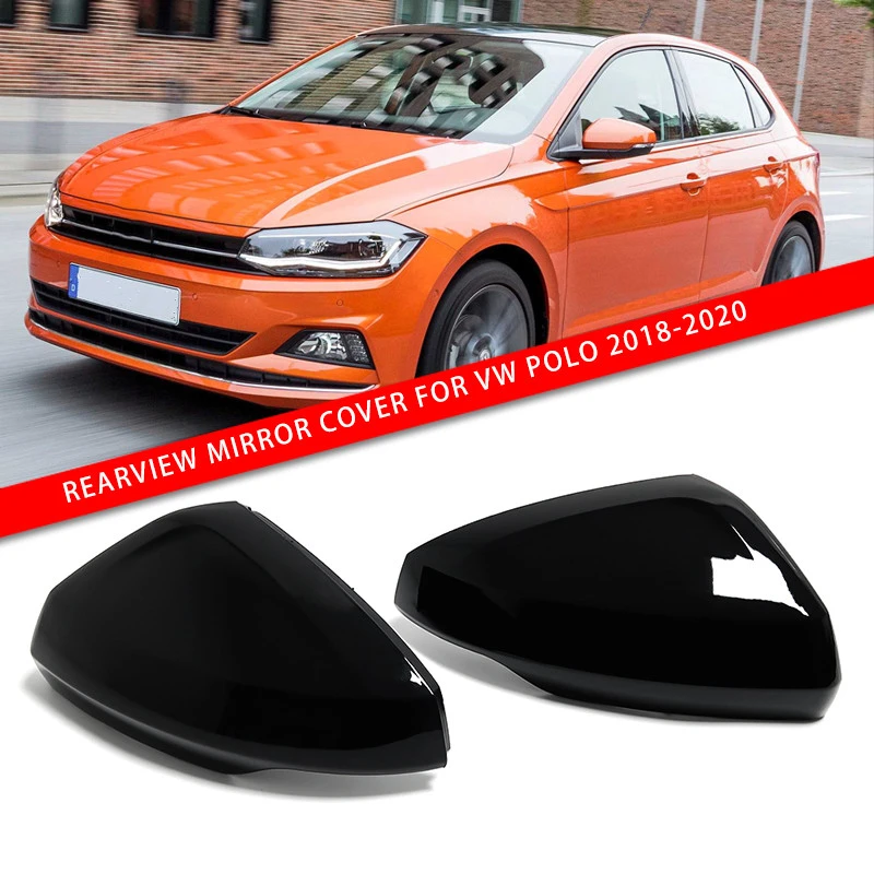 Pair Black Side Rear View Mirror Cover For Volkswagen For Jetta MK7 2019-2020 Pair Black Side Rear View Mirror Cover For Volkswagen For Jetta MK7 2019-2020