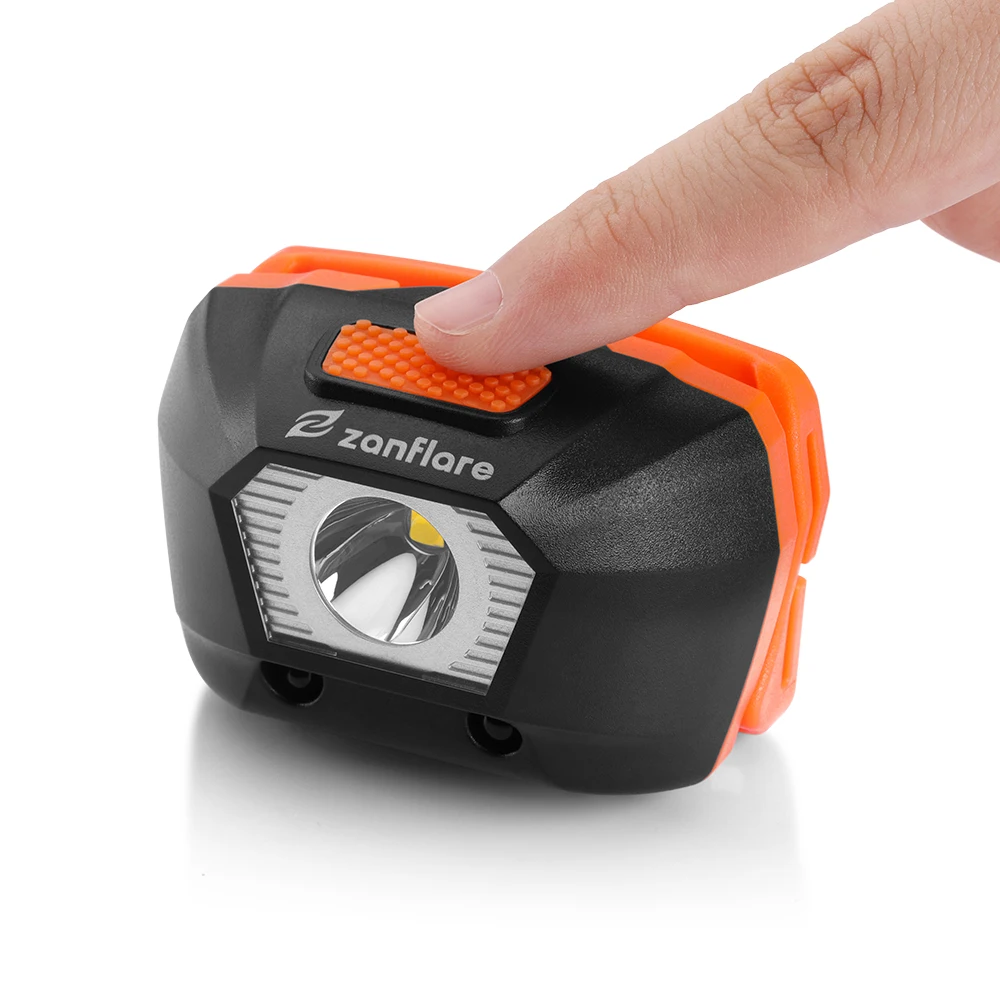 Zanflare iFishing чувствительный налобный фонарь светодиодный налобный фонарь Портативный рыболовный головной светильник водонепроницаемый супер яркий походный светильник для отдыха на природе