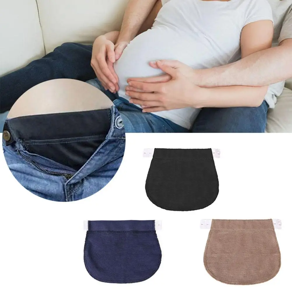 Cinturón de maternidad para mujeres embarazadas, extensor de cintura  elástica ajustable, ropa, pantalones, vientre premamá