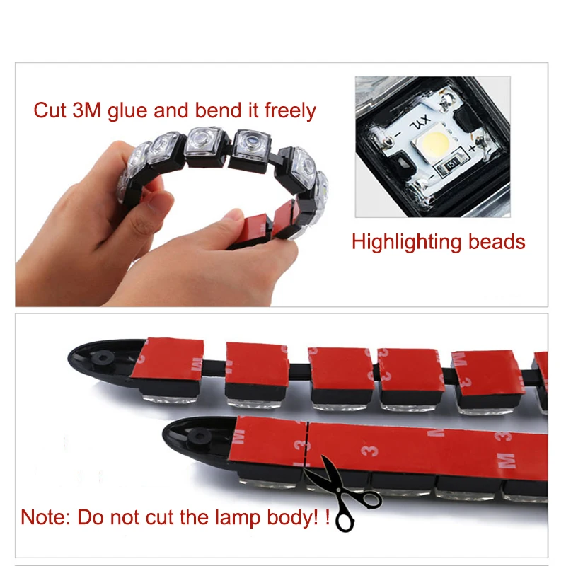 Nlpearl 2PCS Car Light Assembly Led Daytime Running Lights DRL Car Daytime Lamp Super Bright DRL Waterproof Driving Lamps 12V Nlpearl 2PCS Car Light Assembly Led Daytime Running Lights DRL Car Daytime Lamp Super Bright DRL Waterproof Driving Lamps 12V