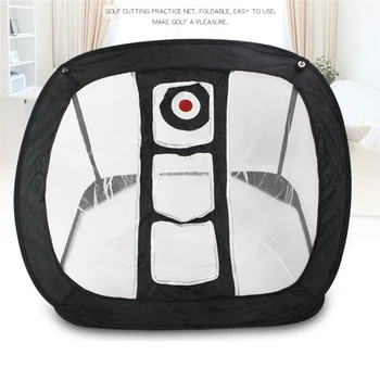 

Nylon Golf Practice Net Golf Indoor Outdoor Chipping Pitching Cages Portable Golf Practice Training Aids Mat