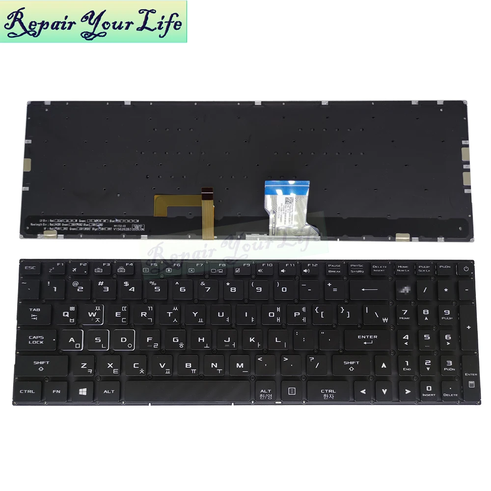Rgb Retroiluminado Teclado Búlgaro para Asus Strix Gl702v Gl702vi Ba036t Rog Gamer Teclados do Portátil Coreano Noruega wb Croata Gl702 - Imagem 2