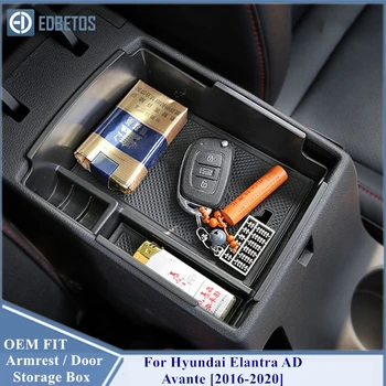 

For Hyundai Elantra AD 2016 2017 2018 2019 2020 Car Accessories Box For Hyundai Avante Console Armrest Storage Organizer