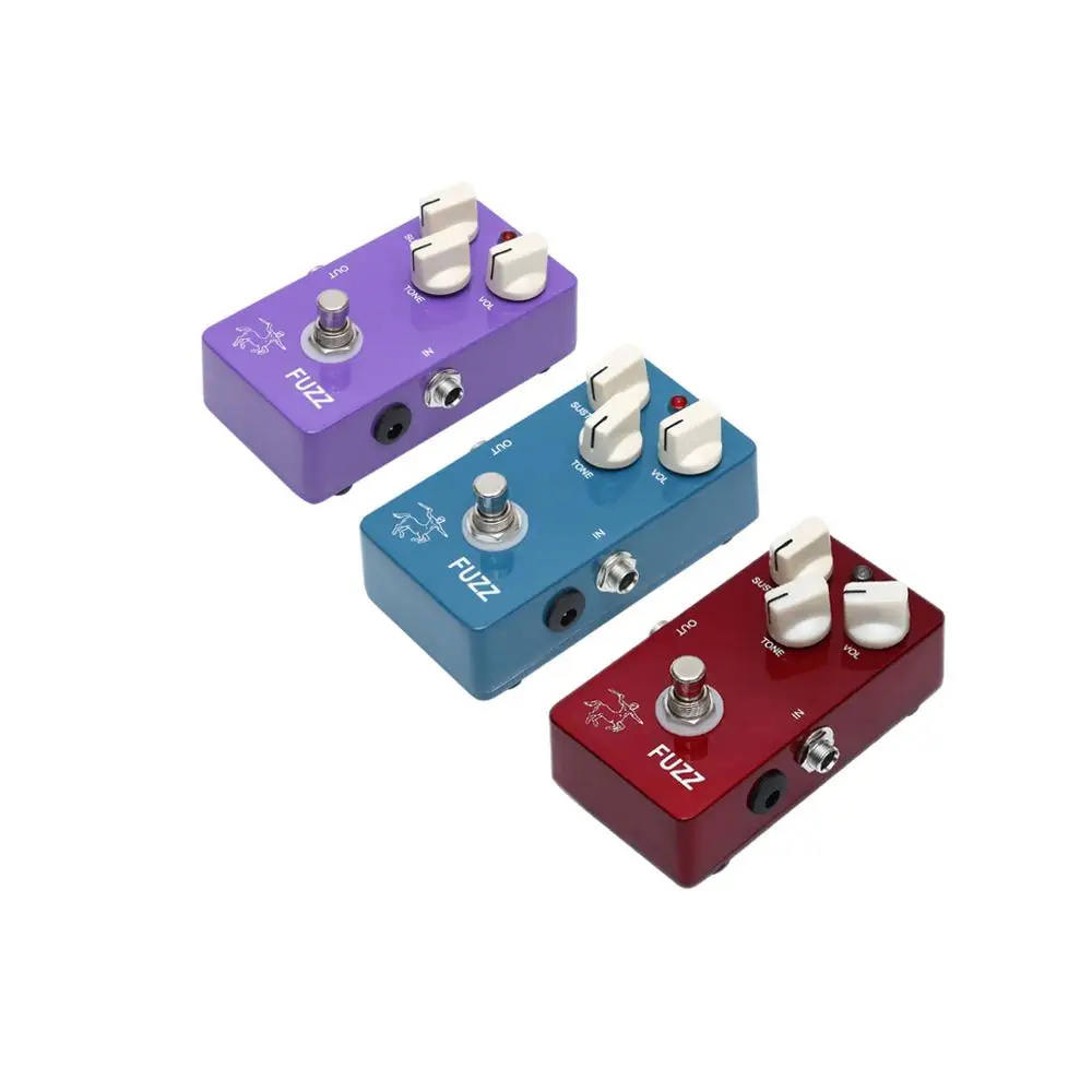 1590b Three Color Aluminum Enclosure Diy Fuzz Distoration Effect Pedal