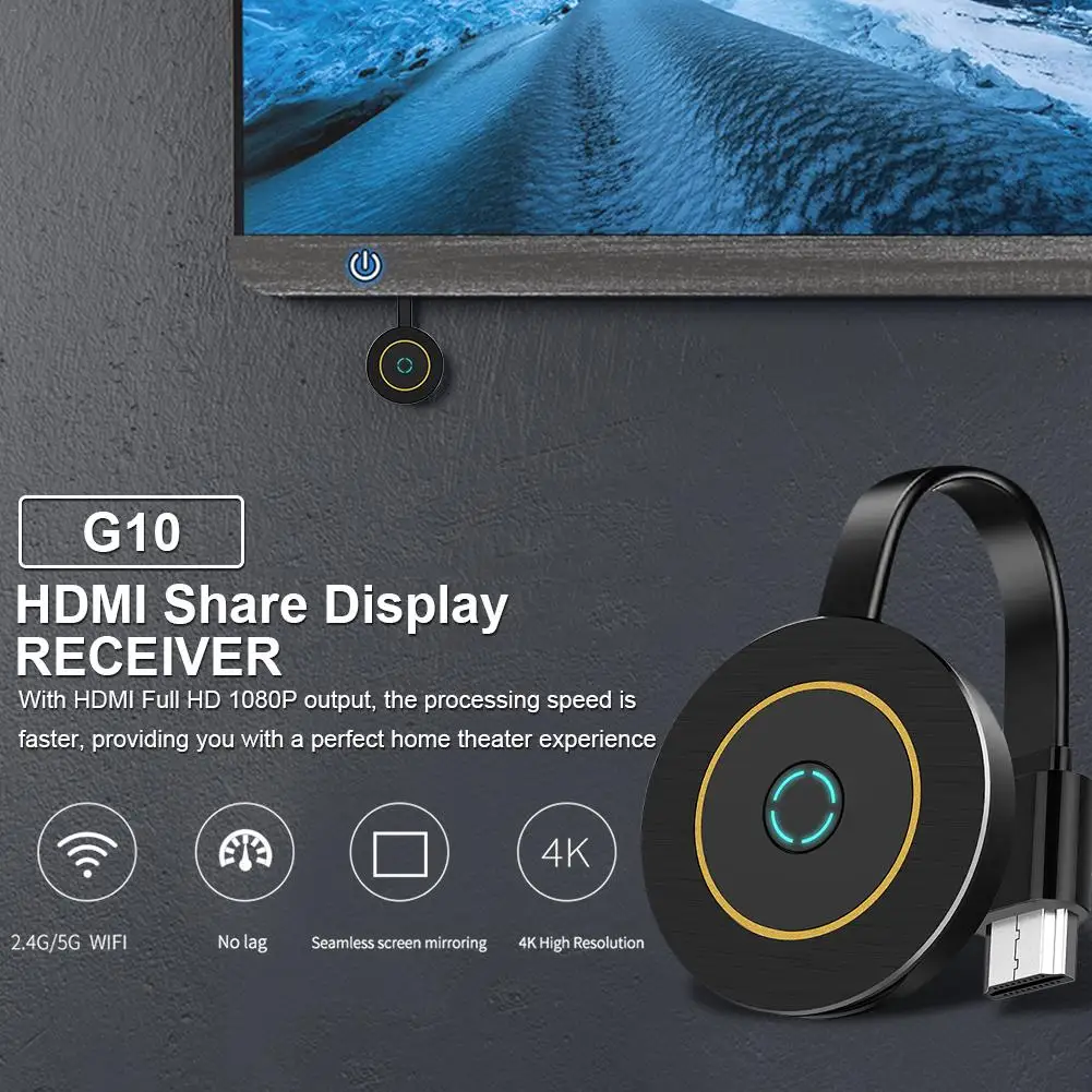 G10 wifi Дисплей ключ HDMI экран общий Дисплей приемник беспроводной дисплей адаптер для Android OS IOS Mac Win7 Windows XP