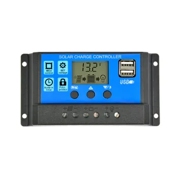 

SUNYIMA Solar Charge Controller 12V 24V 20A 30A 50A Auto Regulator Solar Panel Controller Universal USB 5V Charging LCD Display