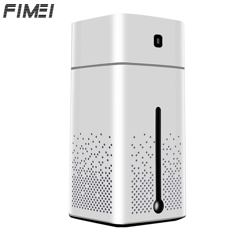 

1L Cool Mist Humidifier Large Capacity USB Air Humidifier Purifier Household Auto Shut-Off Steam Atomization With Night Light
