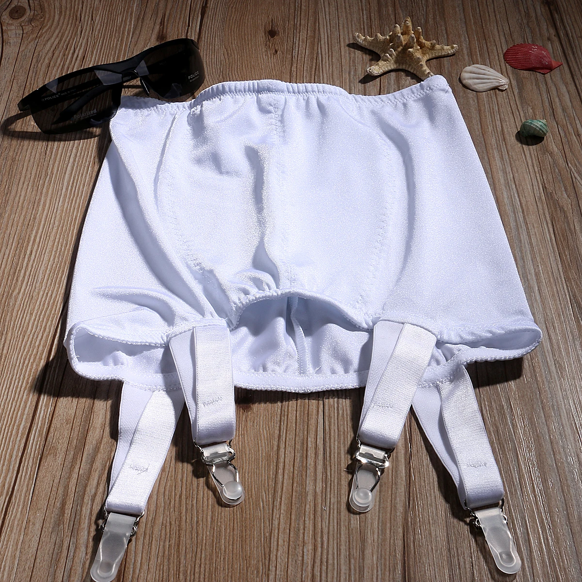 Женская однотонная черно-белая мини-юбка с подвязками, S-2XL, женская летняя сексуальная юбка-карандаш с высокой талией