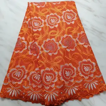 

Madison Elegance African Cotton Swiss Lace Fabric Best Selling Wine African Swiss Voile Lace Fabric For Sewing Clothes
