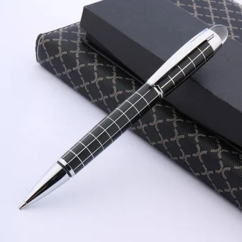 

New 79 metal gift Silver ornament Line Medium Ballpoint Pen