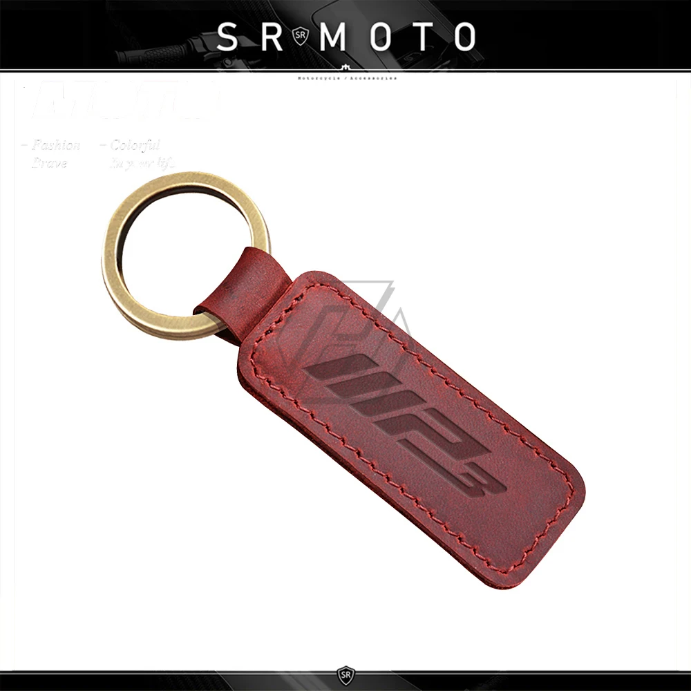Portachiavi Moto Portachiavi In Pelle Bovina Per Piaggio Mp3 300 500 Hpe Sport