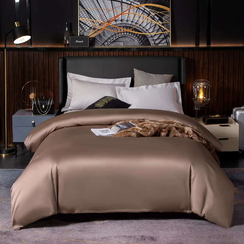 

1pc Duvet Cover 100% Polyester Jewelry Blue Solid Color Reactive Comforter Cover Twin Full Double Queen King Super King Size