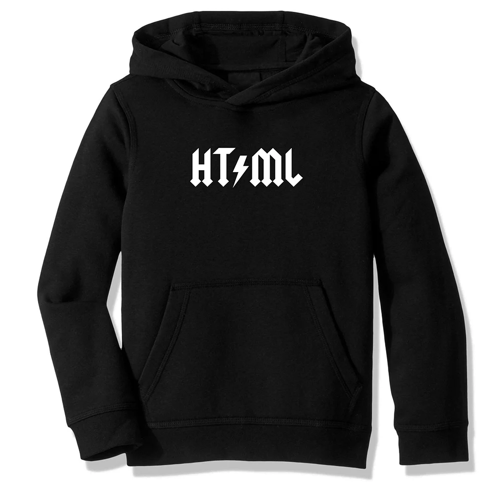 Флисовая толстовка с капюшоном худи программное обеспечение Html инженер Забавный