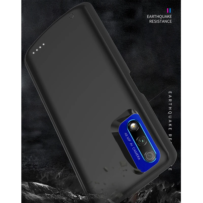 Внешний аккумулятор на 6500 мА · ч чехол с зарядным устройством для Huawei Honor 9X