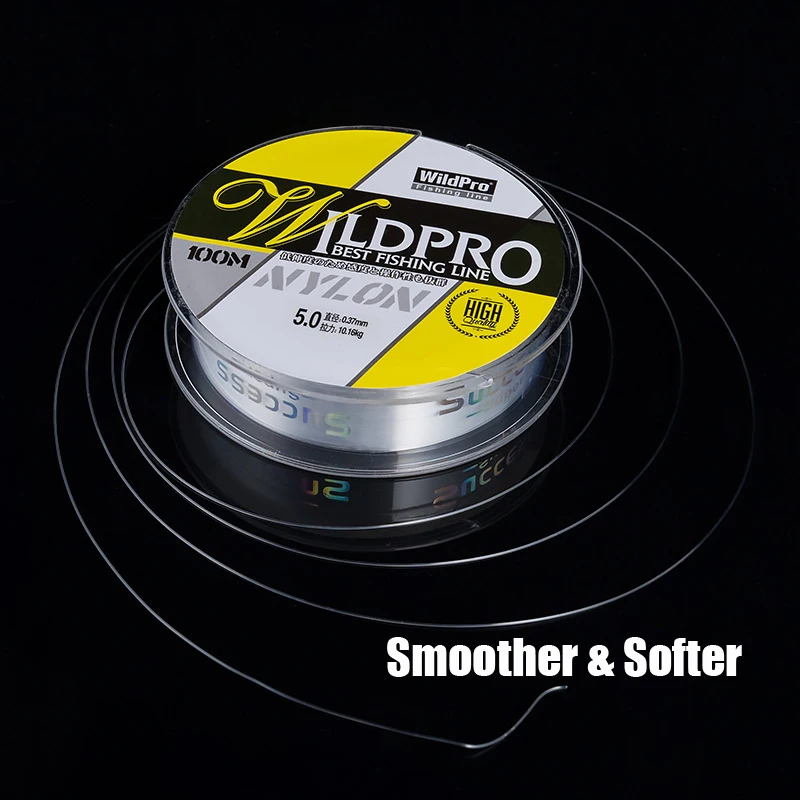 Wildpro Monofilament Fishing Line- Pool Lake Sea Fishing Line Mono