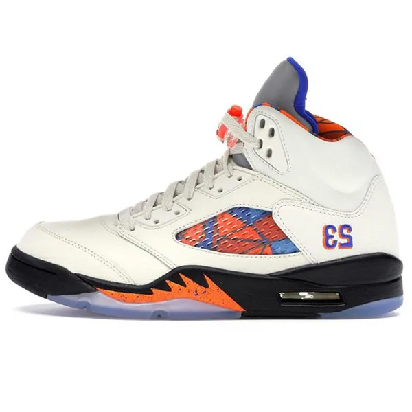 white blue orange 5s
