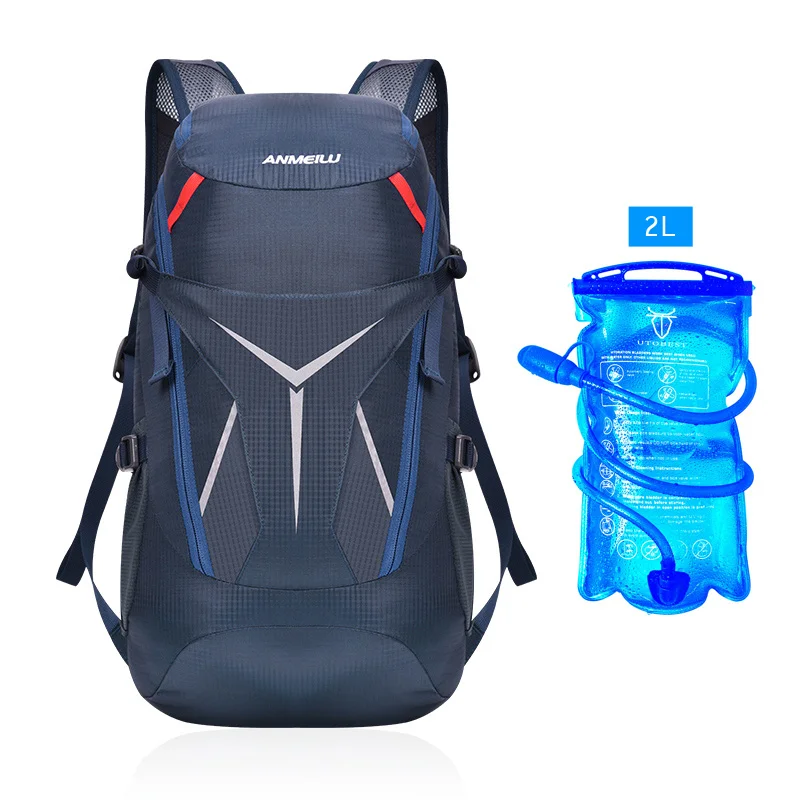 ANMEILU 20L рюкзак водонепроницаемый складной походный рюкзак для верховой езды путешествия Кемпинг рюкзак для путешествия сумки для мужчин и женщин - Цвет: Blue-2L
