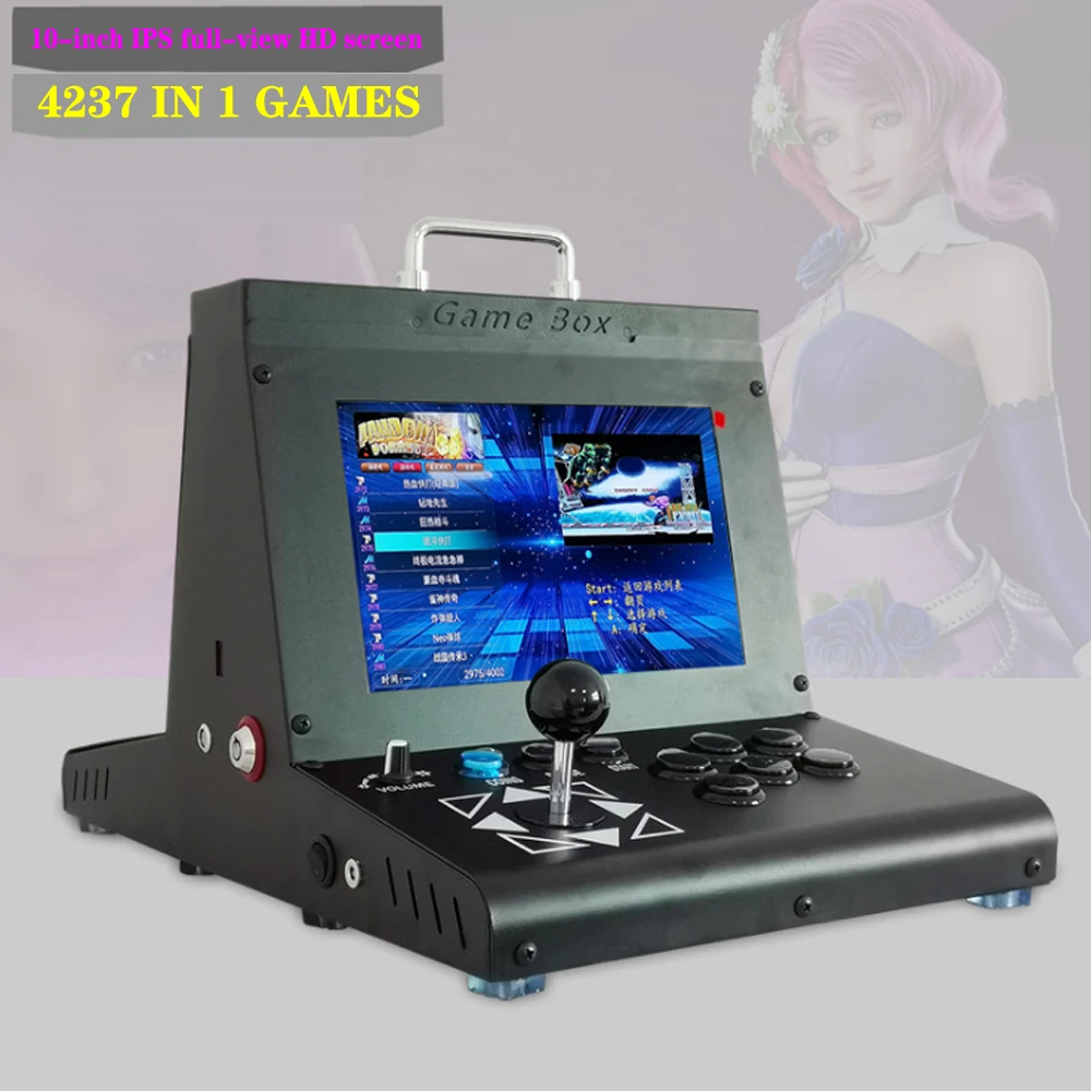 

Arcade game station factory price JAMMA 4237 in 1 joystick & buttons console