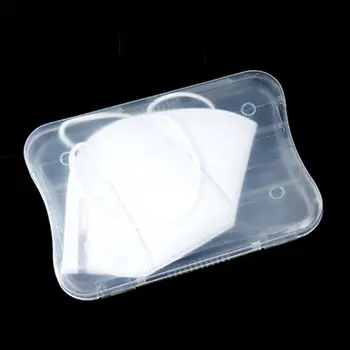 

Disposable Dustproof Clear Face Mouth Cover Storage Box Holder Case Container