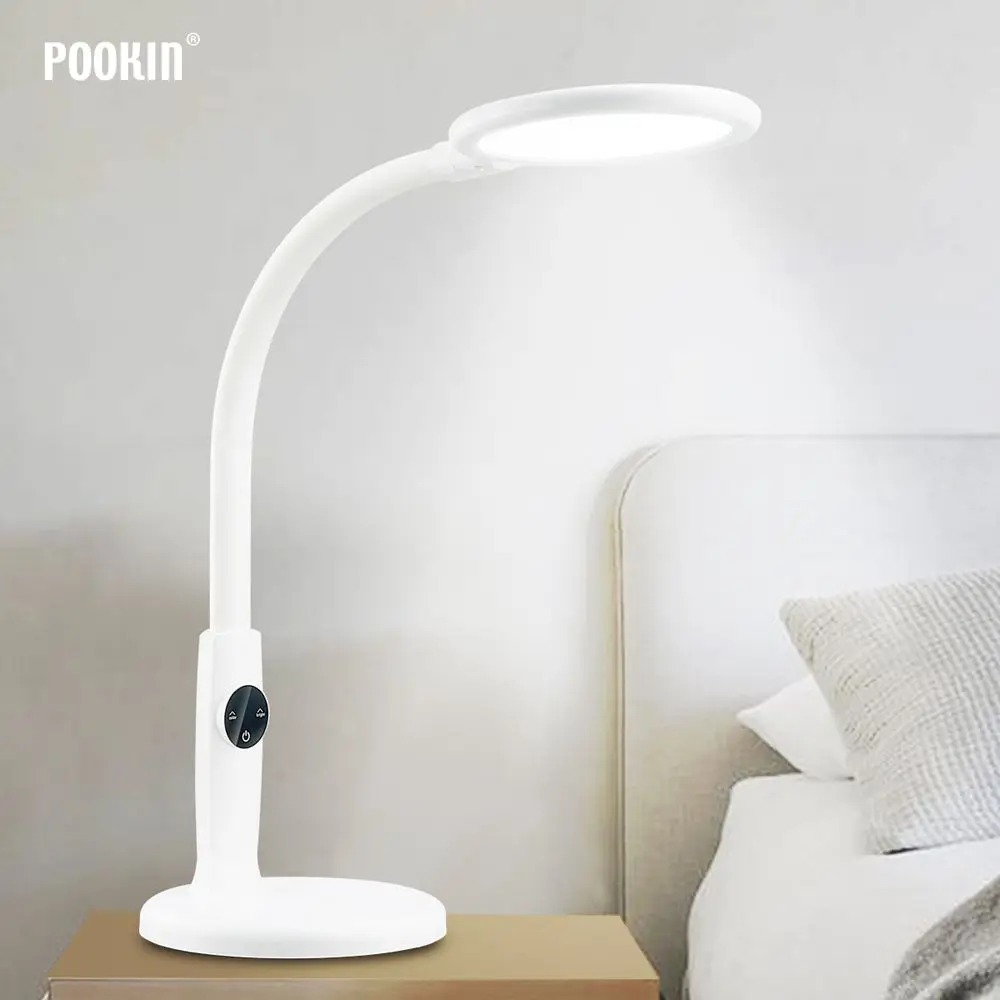 Flexible Desk Lamp Touch Table Lamps For Living Room Gooseneck Desktop Foldable Dimmable Eye Protection Study Lamp Led Light|Desk Lamps|   - AliExpress