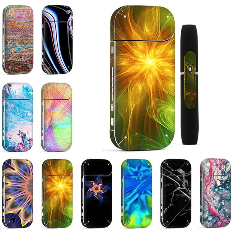 

10 Colors 3M Printing Label PVC Material Antiscratch Decorative Skin Sticker For IQOS 2.4 Plus
