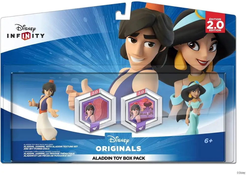 Disney Figuras De Aladdin Y Jasmine Para Ps3 Ps4 Xbox360 Y Wii Juego Oficial De Infinity 2 0 Munecas Aliexpress